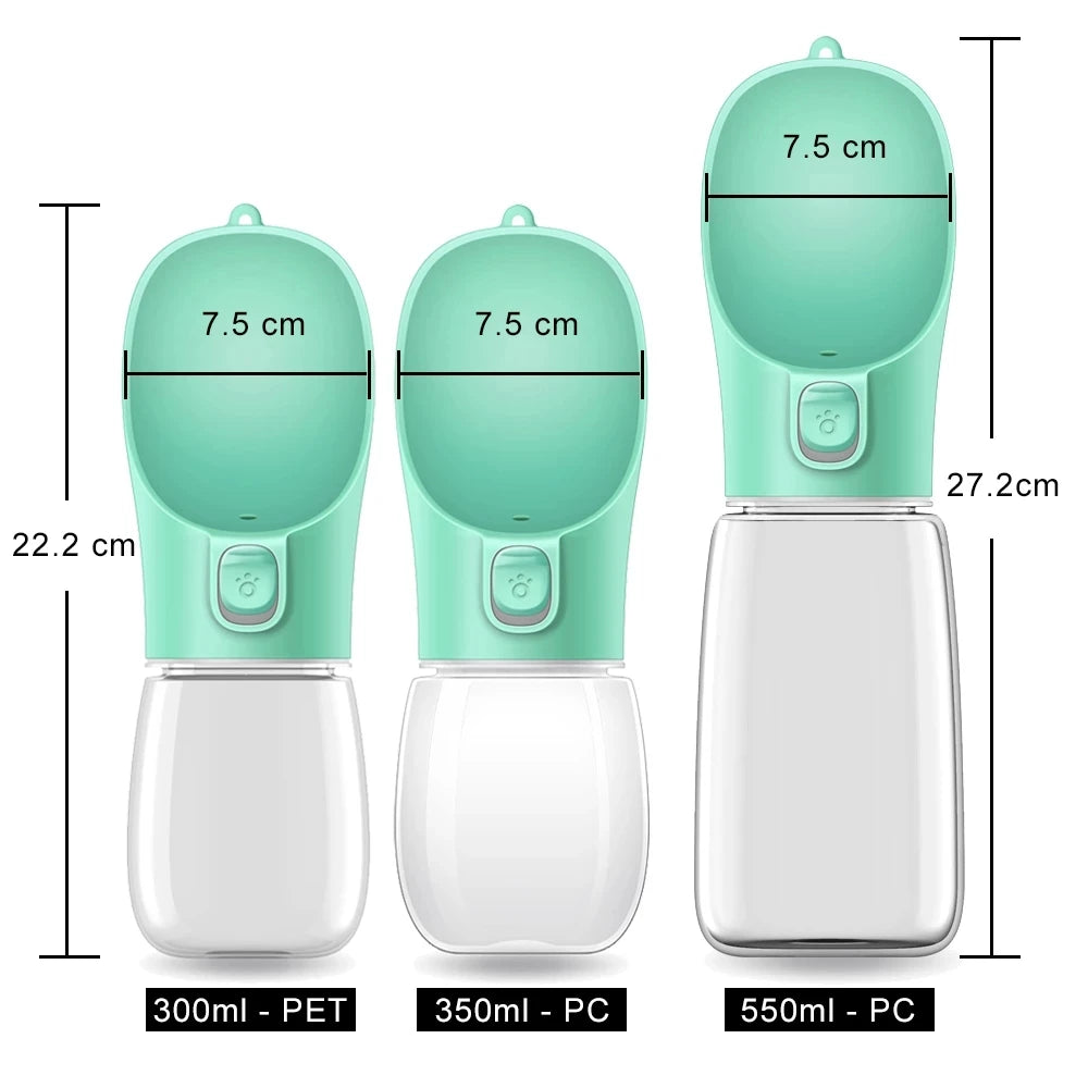 Bouteille d'eau portable pour chiens et chats chats, étanche